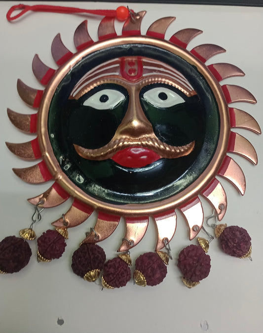 Kaal Bhairav Kawach (Hanging) -Energised at Mandir - set of 1